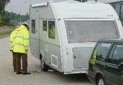 Auto als Caravantrekker